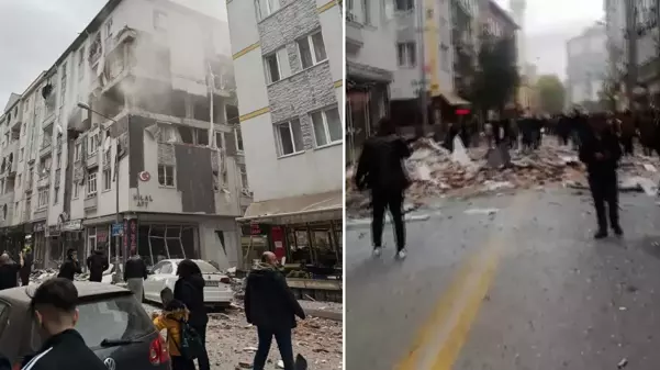 Çorum'da 5 katlı binada patlama! 1 kişi hayatını kaybetti, 16 kişi yaralandı