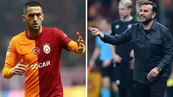 Okan Buruk, Hakim Ziyech'i kovmaktan beter etti