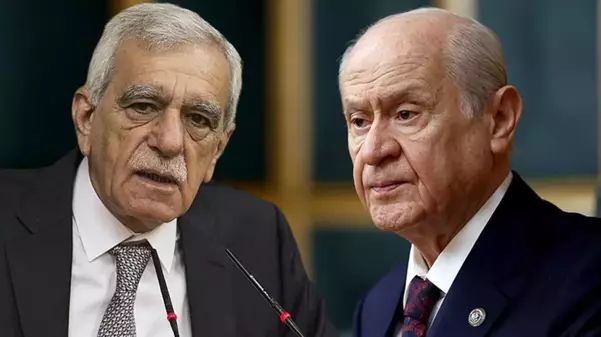 Ahmet Türk'ün Devlet Bahçeli'ye teşekkür ettiği görüntüler yeniden gündem oldu