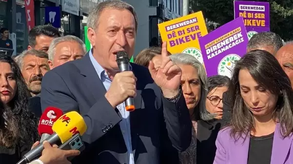 DEM Parti'den 'kayyum' tepkisi: Çözüm istiyorsanız İmralı orada