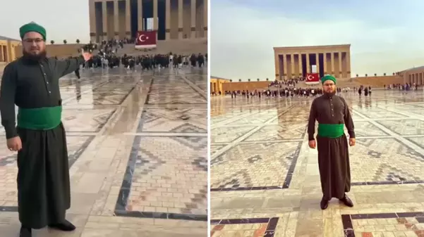 Anıtkabir paylaşımıyla bütün ön yargıları yerle bir etti