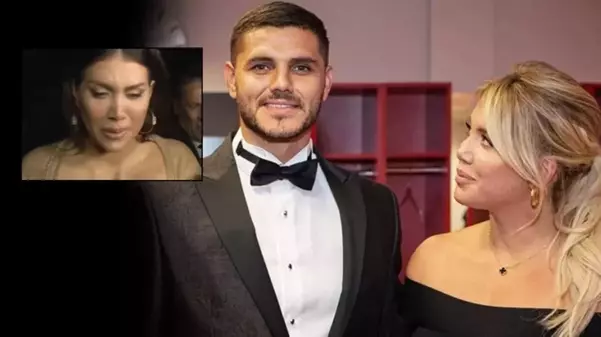 Wanda Nara, Icardi soruları karşısında gözyaşlarına boğuldu