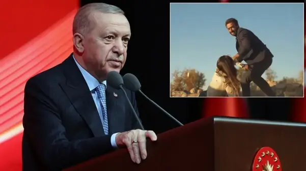 Cumhurbaşkanı Erdoğan'dan dizilerdeki şiddet sahnelerine tepki