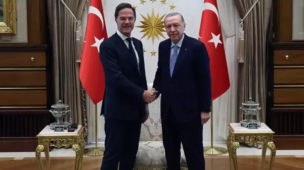 Cumhurbaşkanı Erdoğan, NATO Genel Sekreteri Rutte'yi kabul etti