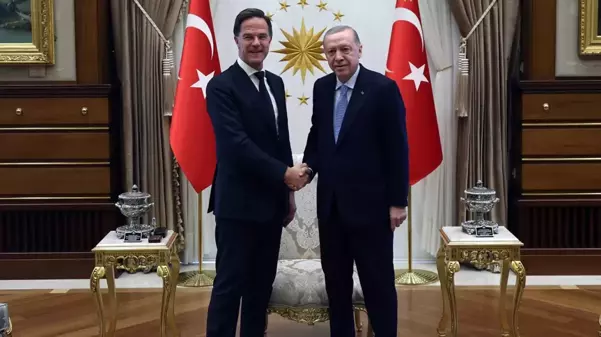 Cumhurbaşkanı Erdoğan, NATO Genel Sekreteri Rutte'yi ağırladı