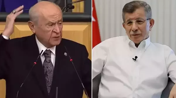 Bahçeli'den Davutoğlu'nun 