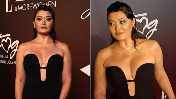 Nurgül Yeşilçay'ın cesur tarzı göz doldurdu