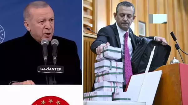 Cumhurbaşkanı Erdoğan'dan para kulesi yapan Özel'e sert yanıt