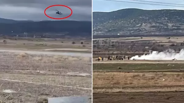 Isparta'da askeri helikopter düştü! 5 askerimiz şehit oldu