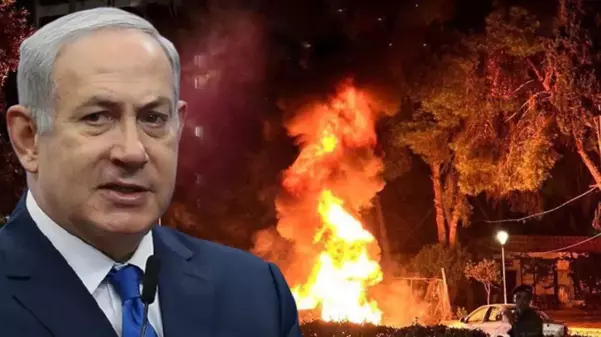 Netanyahu 'Anlaşma çöktü' demişti! İsrail savaş uçakları Şam'ı vurdu