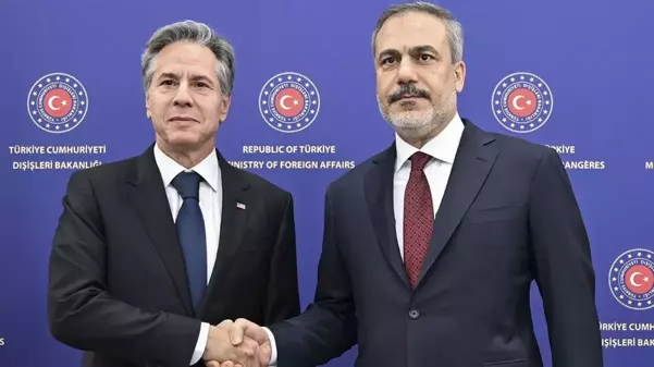 Hakan Fidan ile Blinken arasındaki görüşme başladı