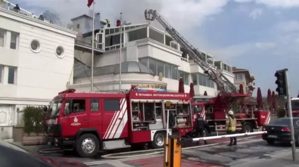 Son dakika! Sarıyer'de polis evinde korkutan yangın: Vatandaşlar tahliye edildi