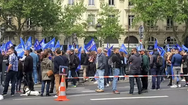 Fransa'da polislerden 