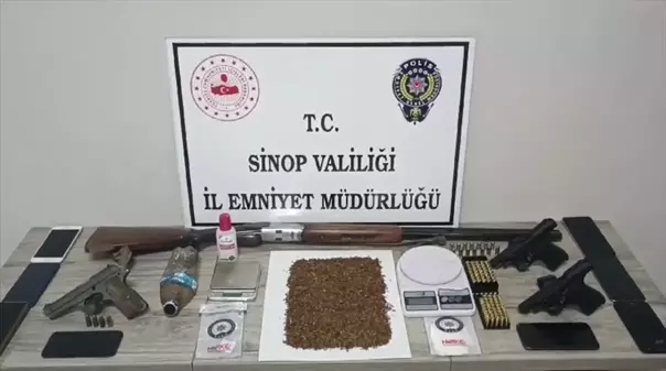 Sinop'ta Uyuşturucu Operasyonunda 6 Şüpheli Tutuklandı