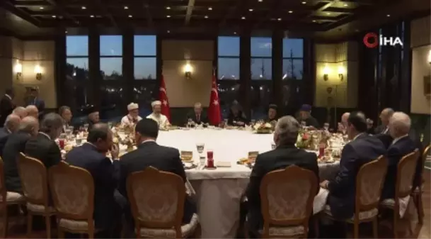 Cumhurbaşkanı Erdoğan, dini azınlık temsilcileri ile iftar yaptı