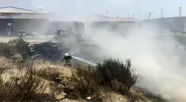 Son dakika haberi... Hatay'da sanayide çıkan yangın kontrol altına alındı