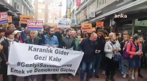 Samsun'da Gezi Davası Protestosu: 