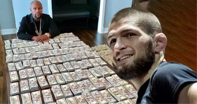 Khabib'den Floyd Mayweather için şok iddia: Maç yapmak için yalvarıyor. Parası tükendi herhalde