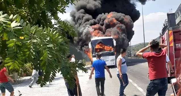 2 çocuk, 5 kişinin yanarak can verdiği otobüsten yara almadan kurtuldu