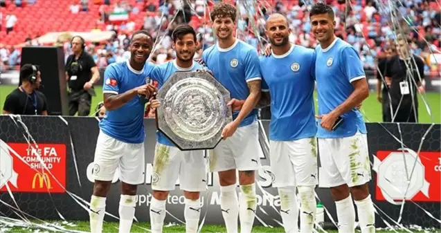 Liverpool'u yenen Manchester City, Community Shield'ı kazandı