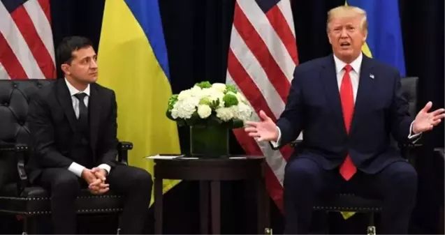 Tartışmalı telefon görüşmesinden sonra Trump ile Zelenskiy buluştu