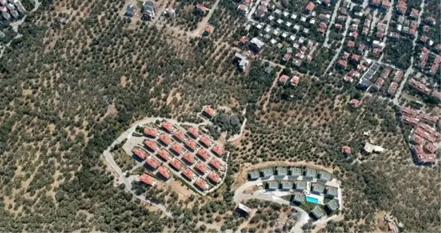 Belediyesi 2 yıldır CHP'de olan Küçükkuyu'da villa yapımı için 2.5 milyon ağaç kesilmiş