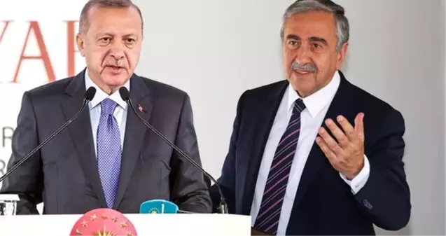 Mustafa Akıncı, Cumhurbaşkanı Erdoğan'ın 