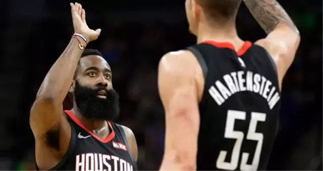 Harden 49 sayı attı Rockets üst üste 7. galibiyetini aldı