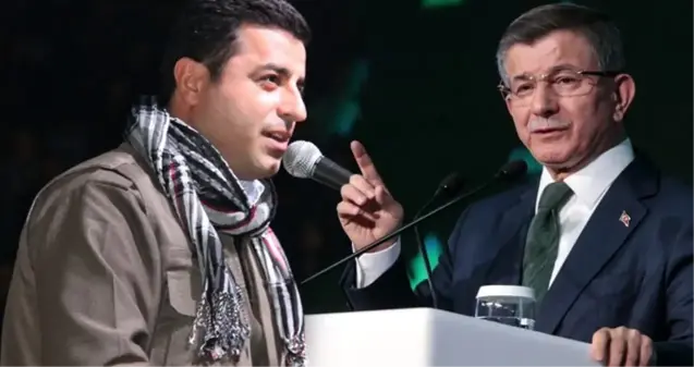 Davutoğlu cephesinden Demirtaş'a sert sözler: Milletten özür dilemeli