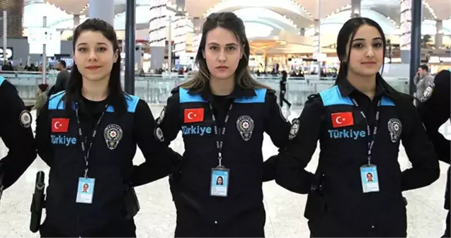 Pasaport polisleri yeni kıyafetlerini giydi! 'Turkey' yazısı 'Türkiye' olarak değiştirildi