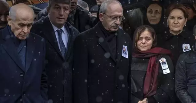 Kılıçdaroğlu, Bahçeli ve Akşener aynı cenazede yan yana geldi