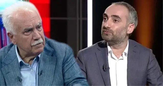 Doğu Perinçek, İsmail Saymaz'ı FETÖ'ye kol kanat germekle suçlayınca stüdyo karıştı