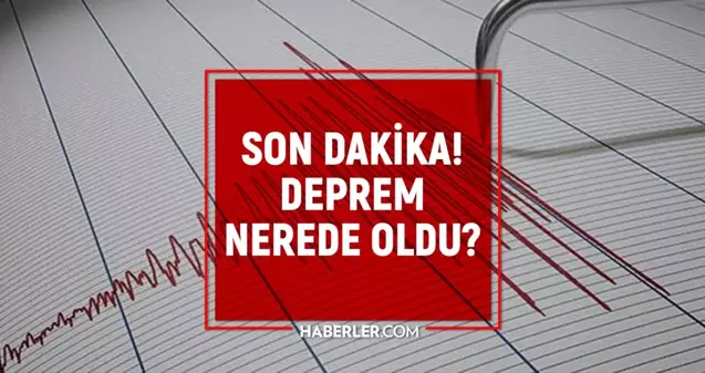 Sivas'ta deprem mi oldu? Sivas Gürün'de deprem mi oldu?