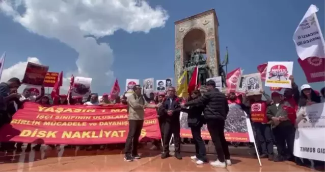 Nakliyat İş Sendikası 1 Mayıs'ı Kazancı Yokuşu'nda andı