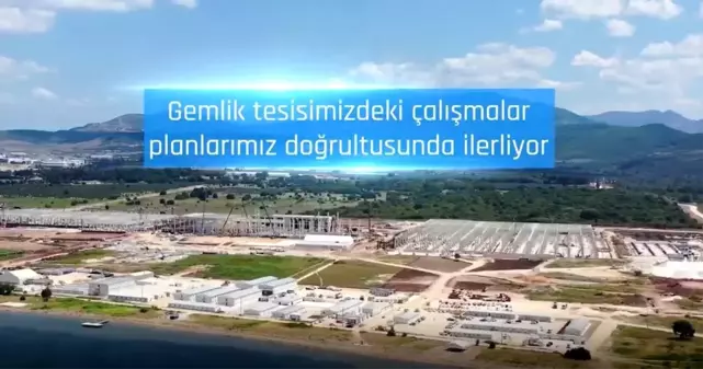 TOGG Gemlik tesisi yükseliyor