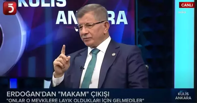 Son dakika haber... Davutoğlu: 