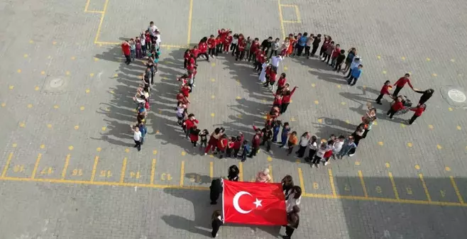 Şanlıurfa'da Yeni Zelanda Okulunda Cumhuriyetin 100. Yılı Kutlandı