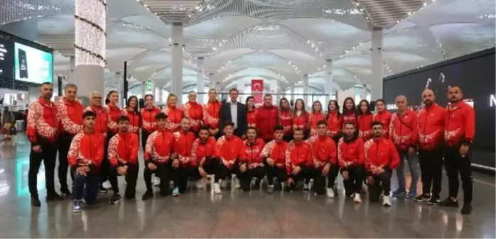 Türk Atletizm Milli Takımı Belçika'ya gitti