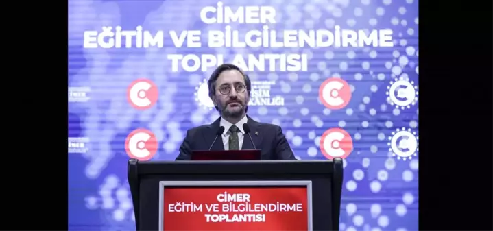 Cumhurbaşkanlığı İletişim Başkanı Altun: 