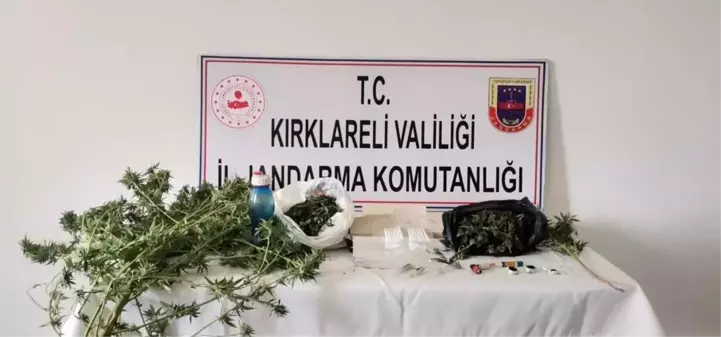 Kırklareli'nde 2 kilogram kubar esrar ele geçirildi: 2 gözaltı