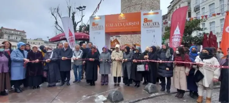 İSTANBUL-BEYOĞLU'NUN GİRİŞİMCİ KADINLARI 8 MART GALATA ÇARŞISI'NDA BULUŞTU