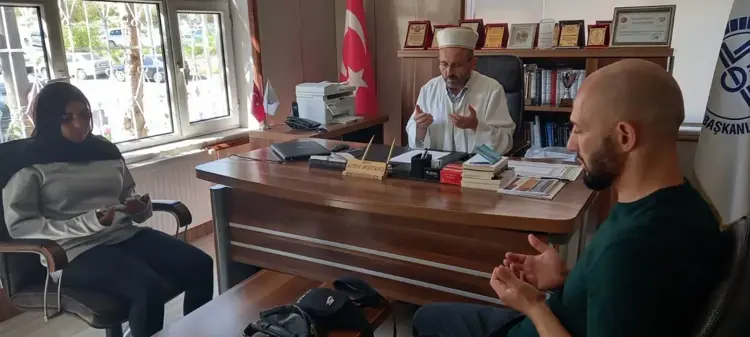 Zonguldak'a gelin gelen Alman kadın Müslüman oldu