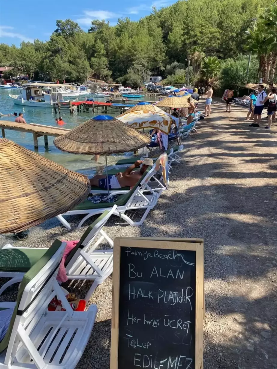 Türkiye'nin incilerinden biri! Akbük plajının bir bölümü ücretsiz olarak halka açıldı