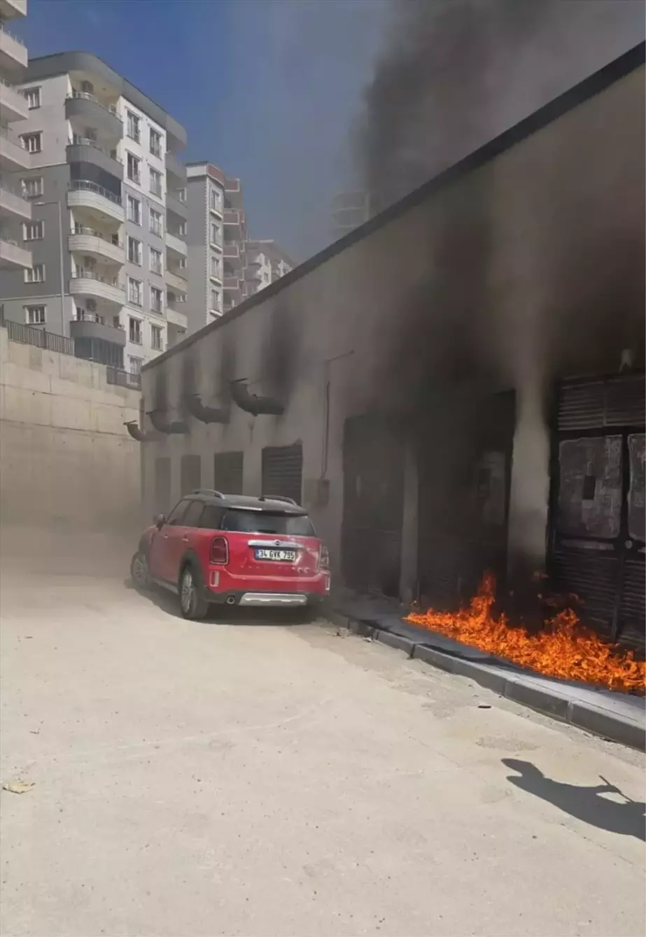 Mardin Hastanesinin Trafo Odasında Yangın Çıktı