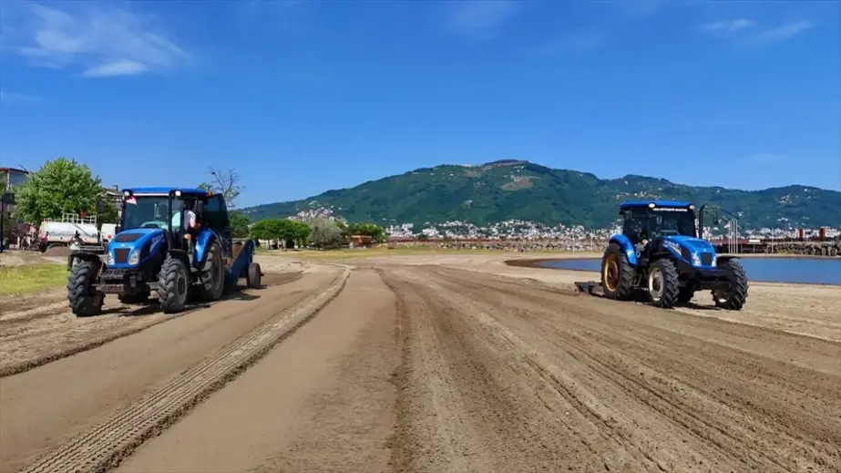 Ordu Büyükşehir Belediyesi Plaj ve Kıyıları Yeni Sezon İçin Hazırlıyor