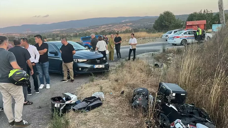 Çanakkale'de Otomobil ve Motosiklet Çarpıştı: 1 Yaralı