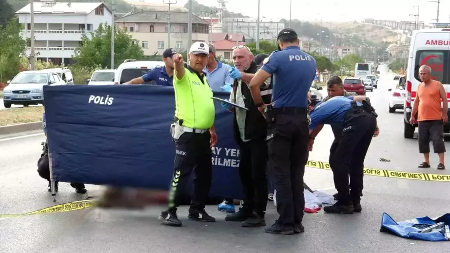 Samsun'da 3 tekerli bisikletiyle yaya yolundan geçmeye çalışan yaşlı kadın hayatını kaybetti