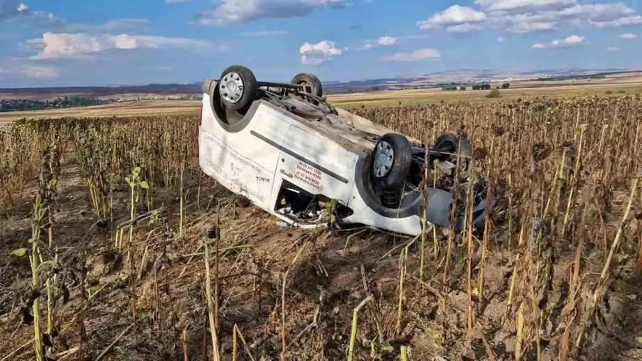 Çorum'un Alaca ilçesinde trafik kazası: 4 yaralı