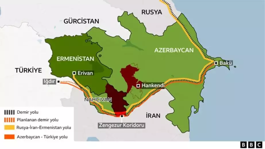 İran Dışişleri Bakanı Arakçi: Zengezur Koridoru Projesi Kabul Edilemez