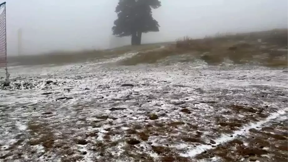 Uludağ'da Kış Turizminde Beklenen Kar Yağışı Başladı